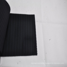 closeout 98% wool navy blue stripe suit fabric
